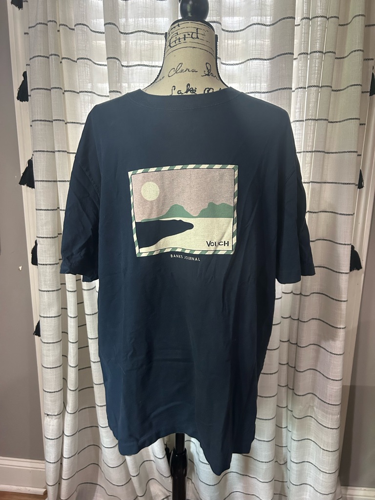 Banks Journal Size Xl Navy Graphic T-Shirt